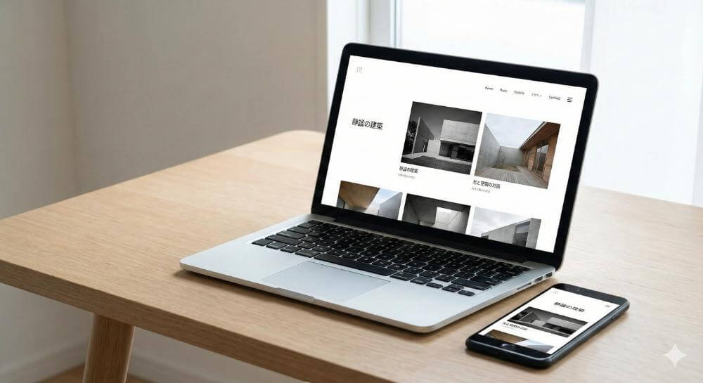 事例3:余白の使い方が美しい