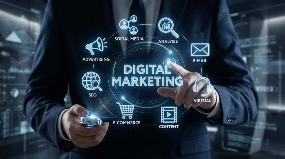 デジタルマーケティングとは?Webマーケティングとの違いを1分で解説