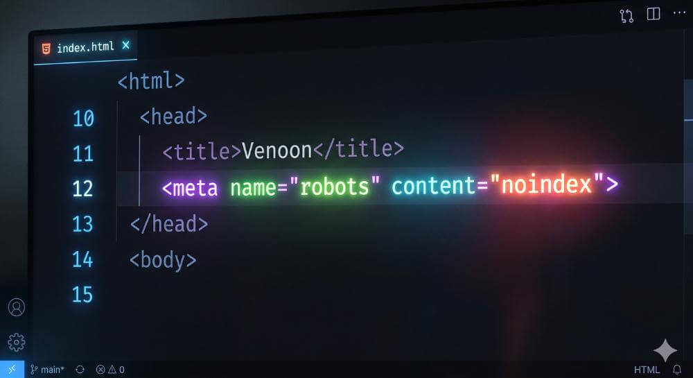 noindexタグの正しい書き方とHTMLへの記述例